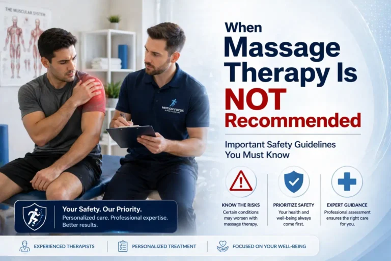 Who Should Avoid Massage Therapy