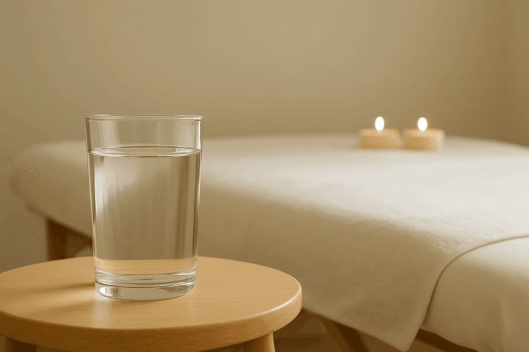 How Much Water Should You Drink After A Massage