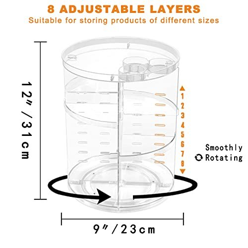 Best Rotating Makeup Organizer