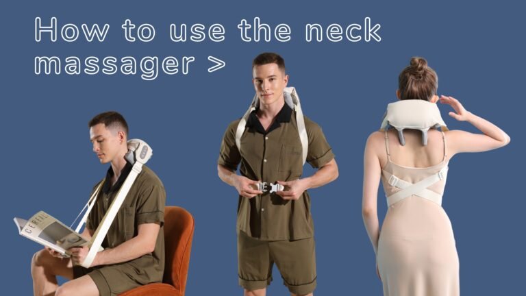 How To Use A Neck Massager Safely