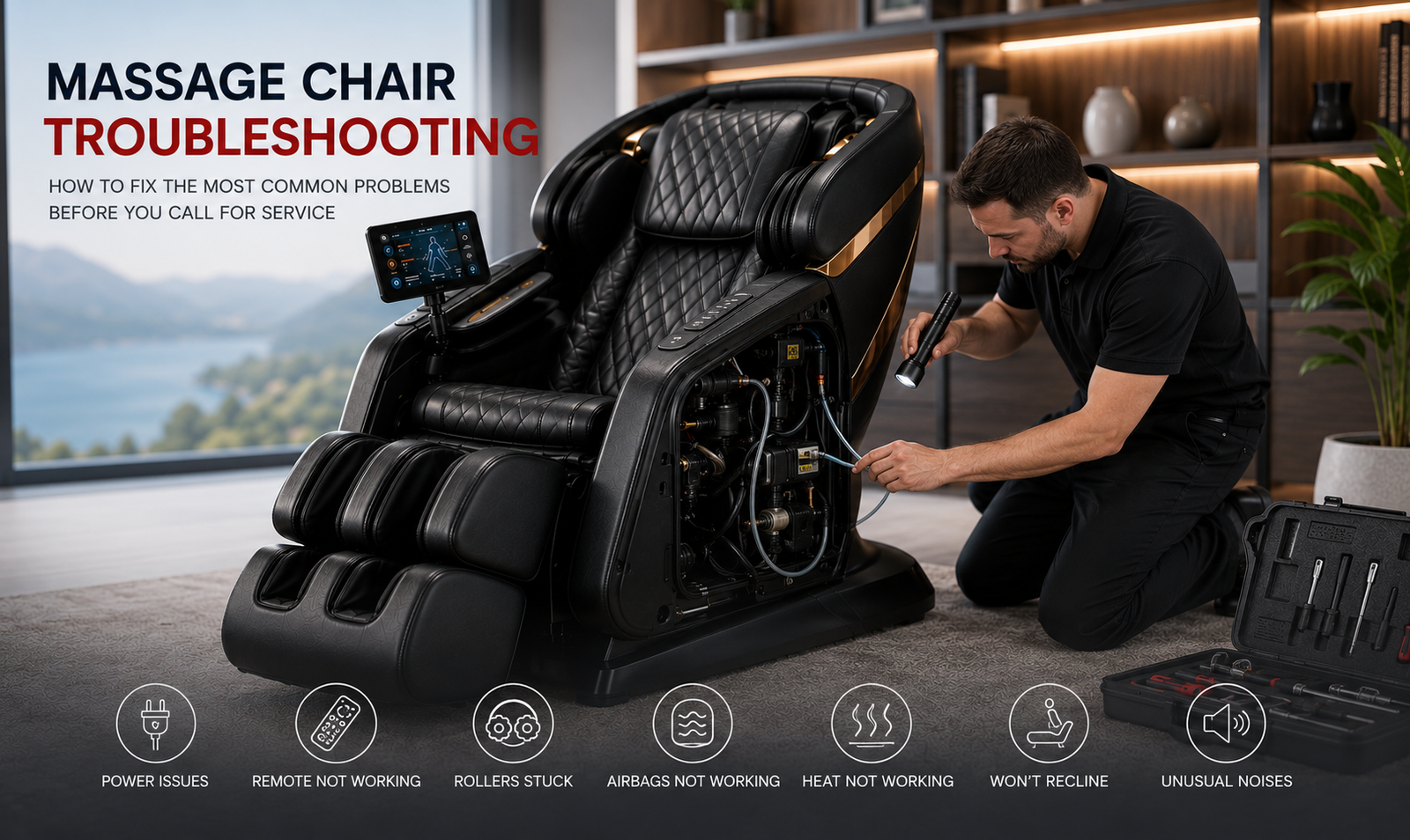 How To Fix A Massage Chair Remote