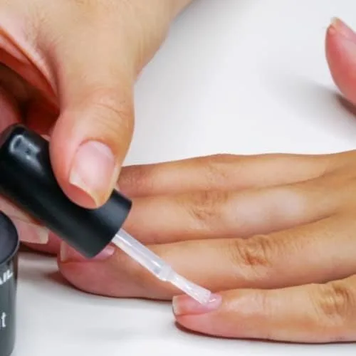 Applying base coat