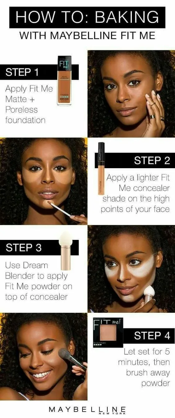 Baking (Makeup Technique)
