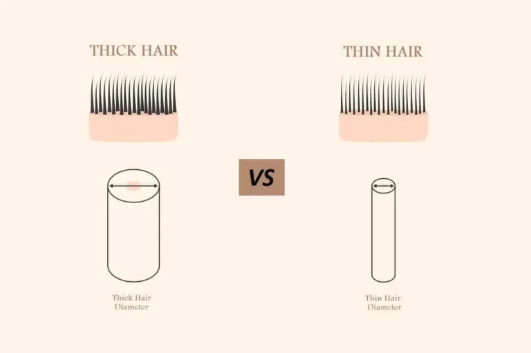 fine vs. thick hair needs