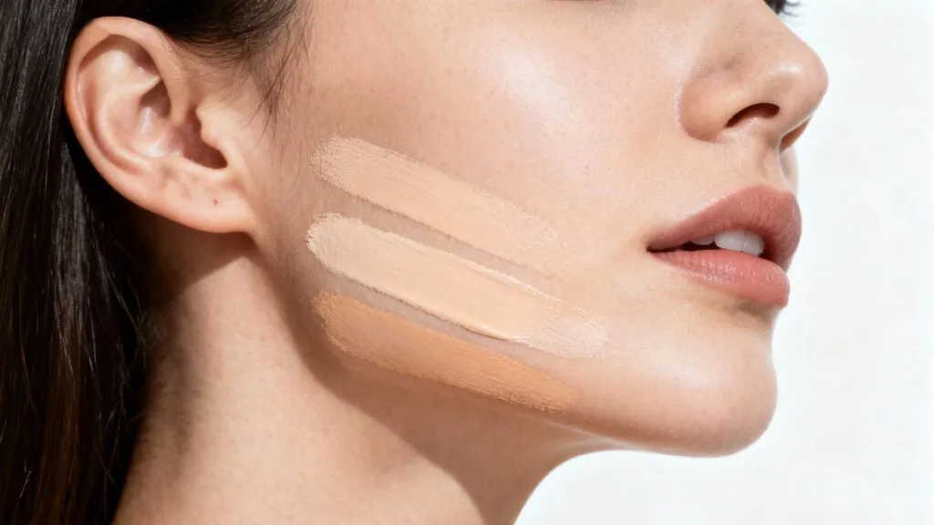Foundation Swatching