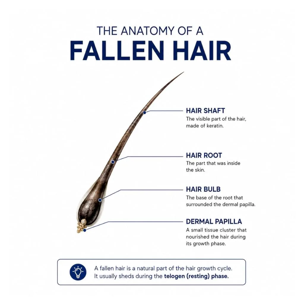 Hair breakage vs. hair shedding
