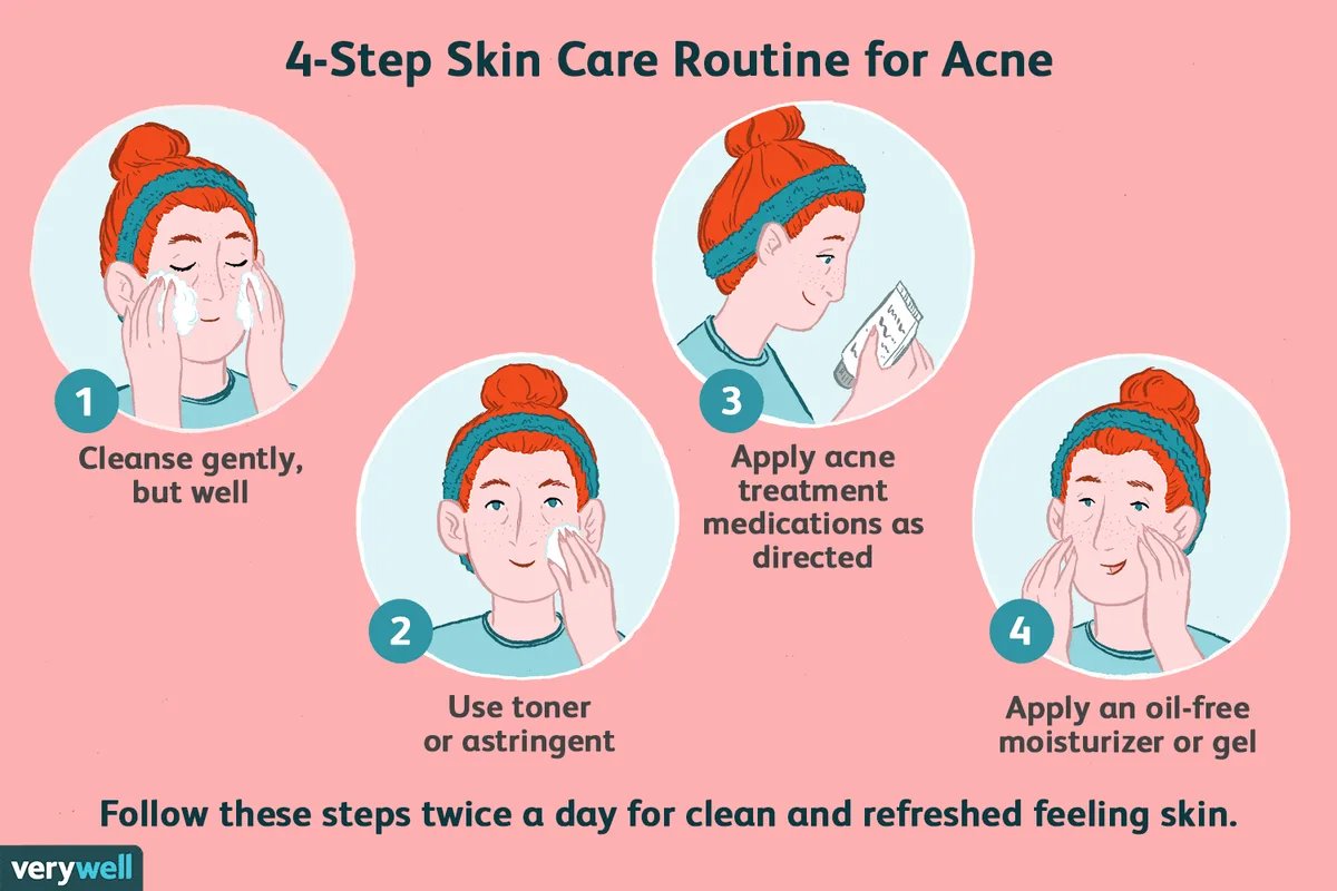 How can I care for sensitive acne-prone skin?