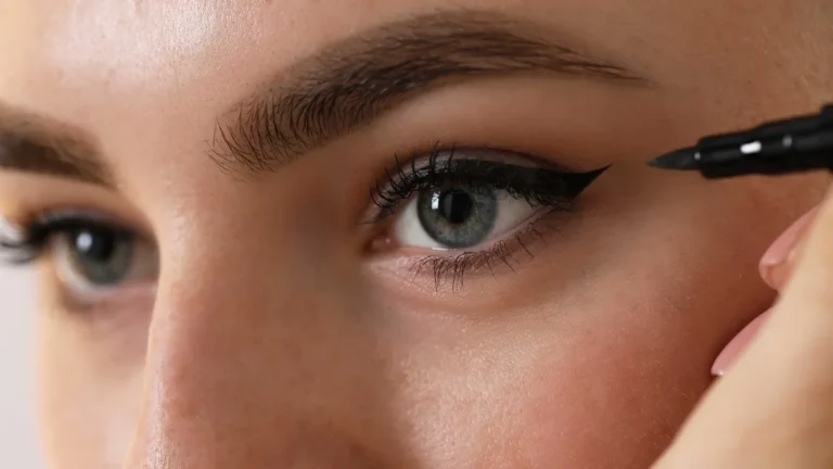 How do I apply eyeliner for beginners?
