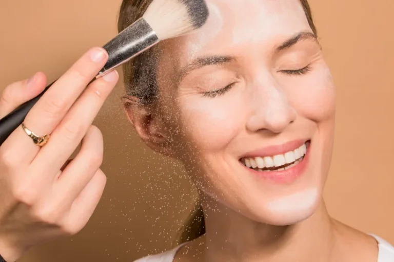 How do I apply setting powder?