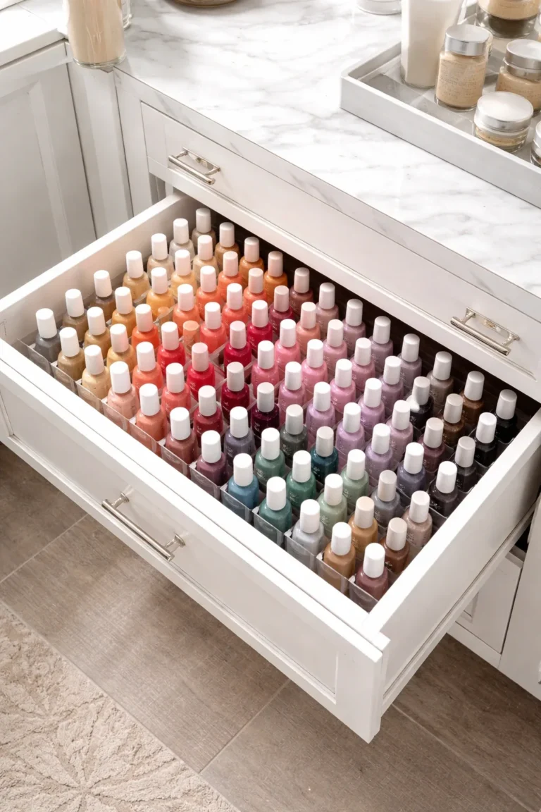 How should I store nail polish?