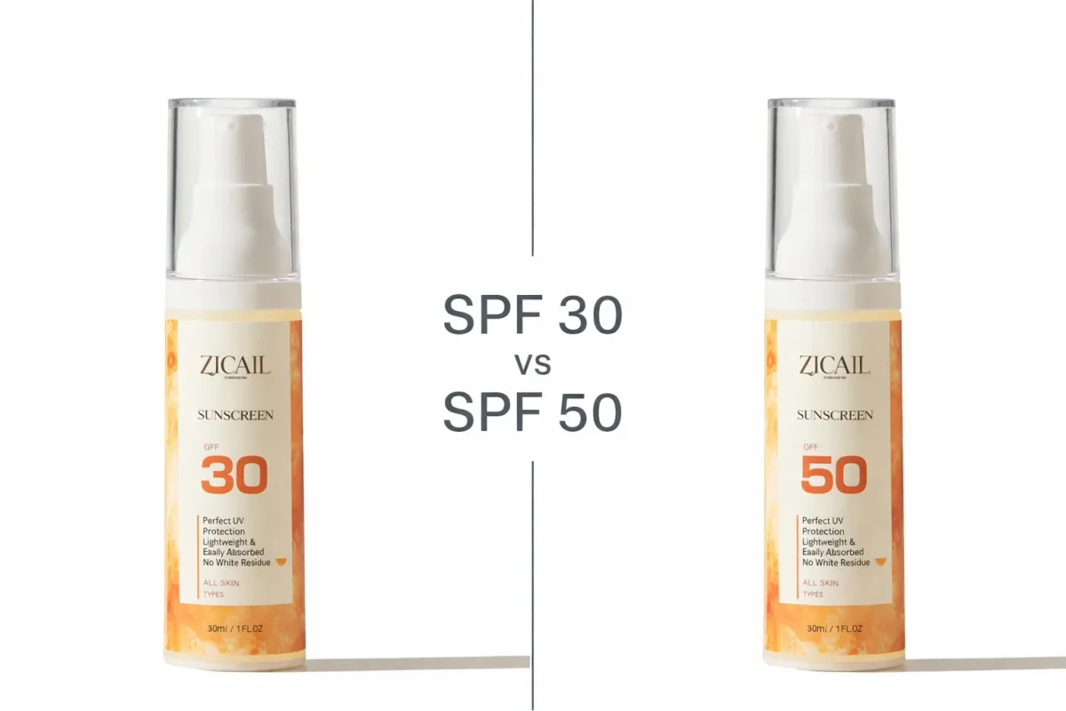 What is the difference between SPF 30 and SPF 50?