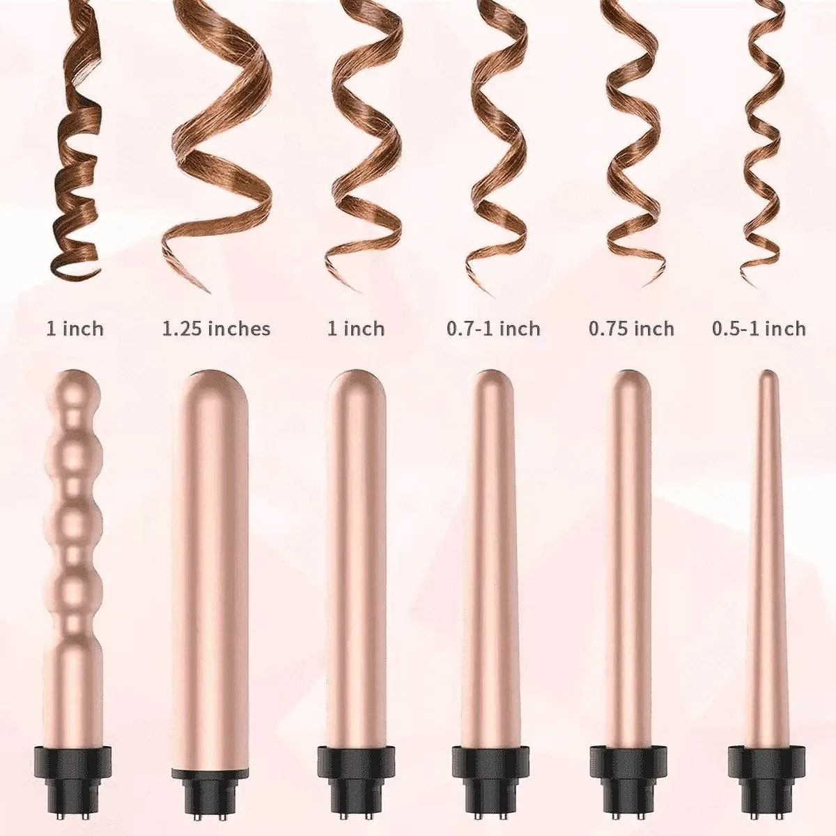 What size curling iron should I use?