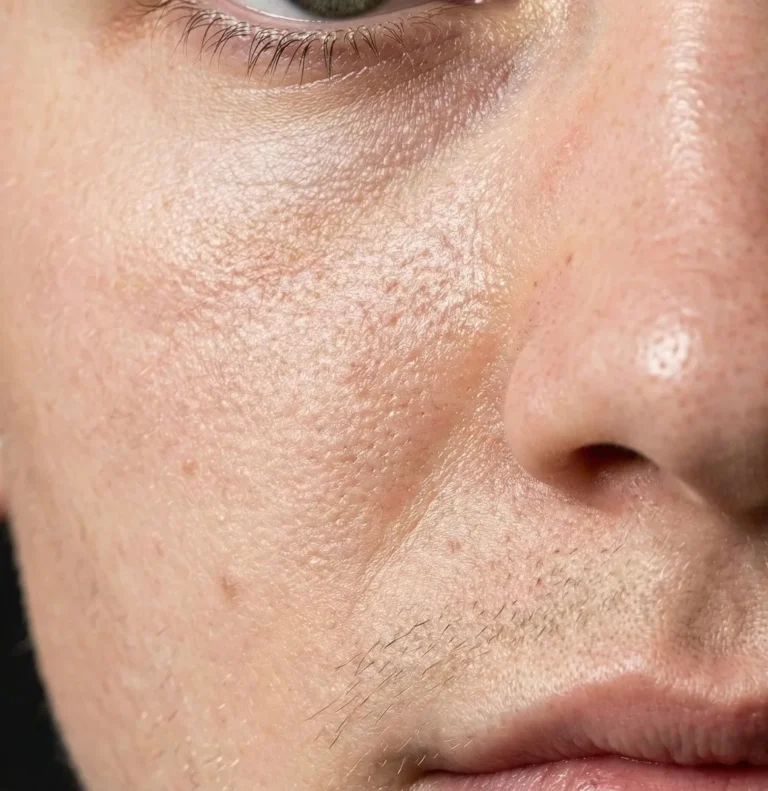 Why do my pores look so large?